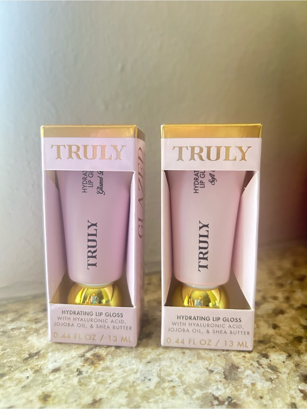 TRULY Bundle! Hydrating Lip Glosses in Soft Serve  & Glazed Donut